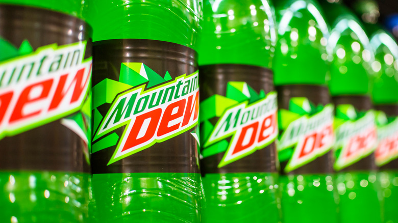 Mountain Dew bottles