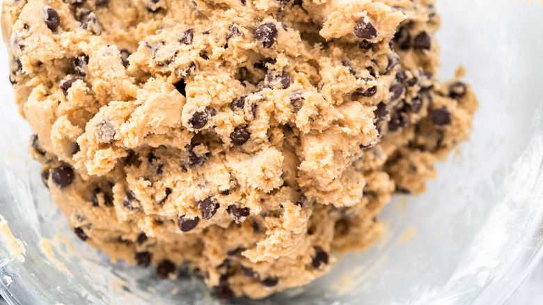 Chocolate chip cookie dough