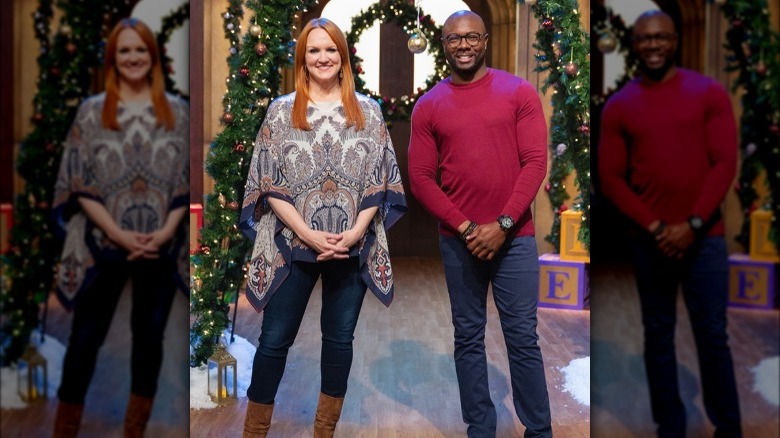 Ree Drummond and Eddie Jackson