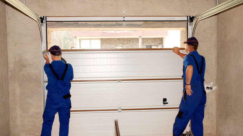 installing a new garage door