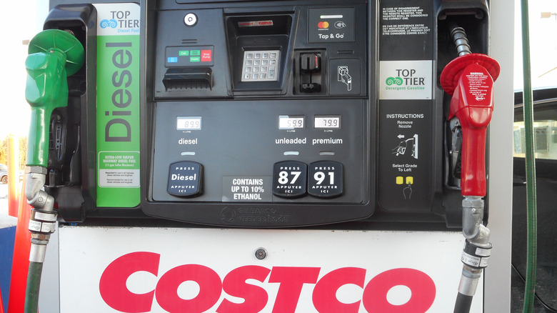 Costco Gas Pump