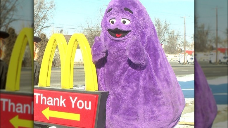 The Purple M&M Is Already Getting Shipped With A Fast-Food Mascot