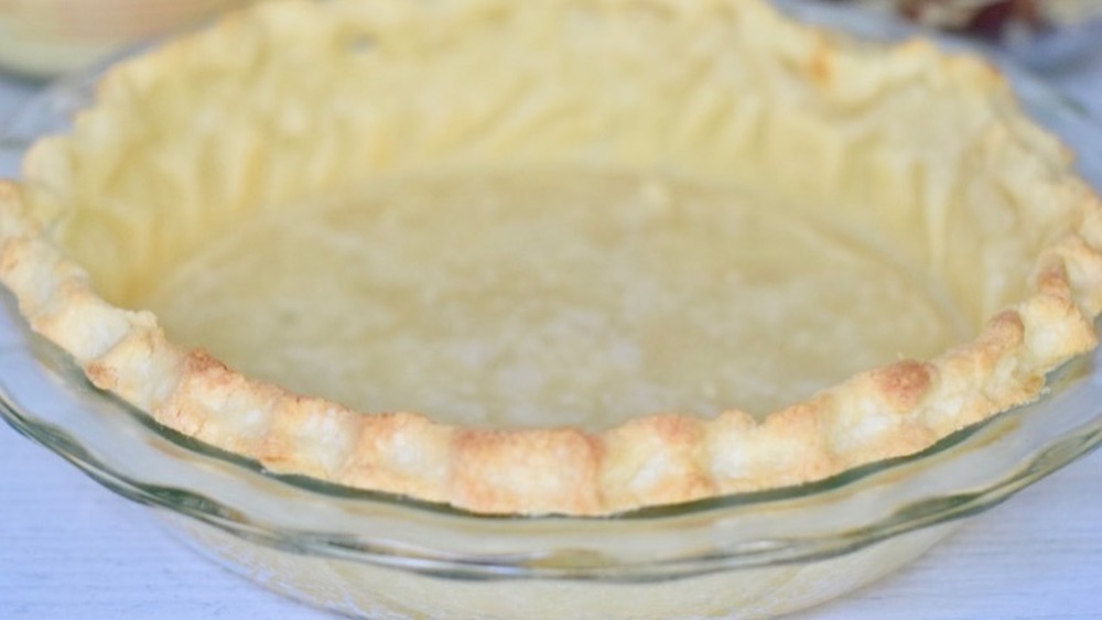 par baked pie crust shell