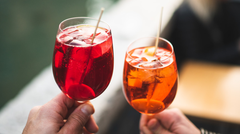 Aperol and Campari cocktails