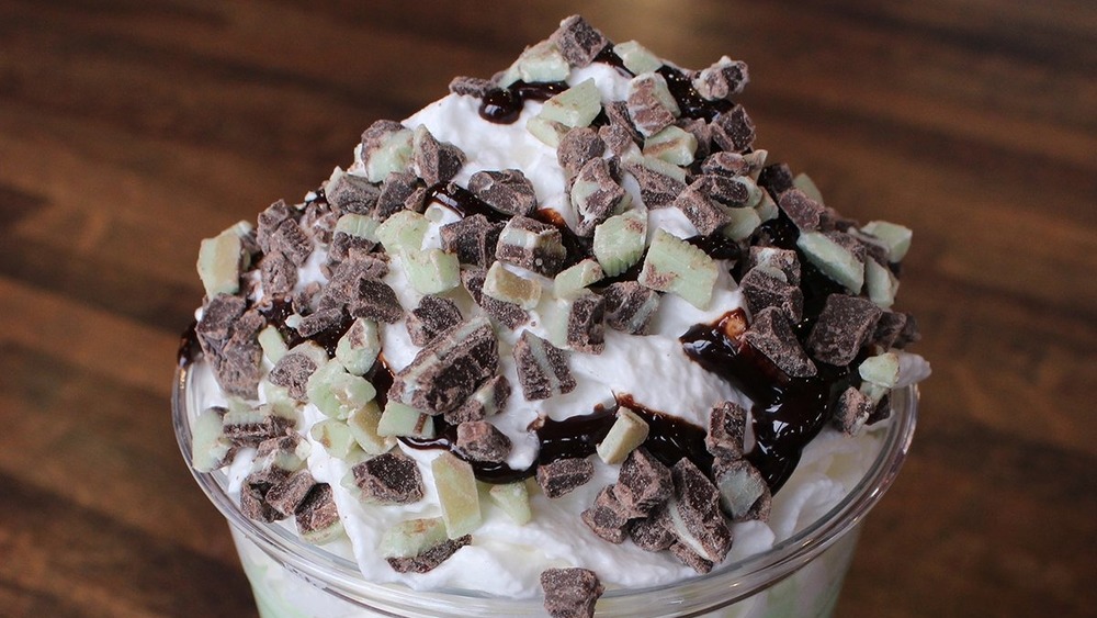 Arby's Mint Milkshake