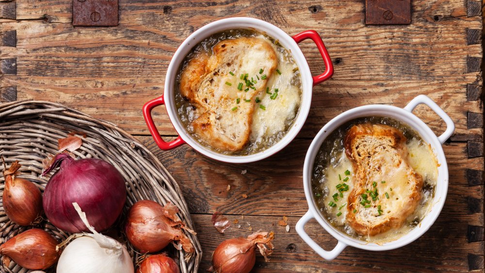 English onion soup