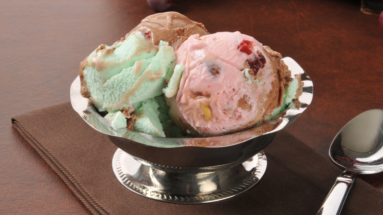 Spumoni ice cream