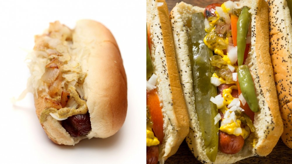 NYC-style hot dogs with street-cart onions recipe