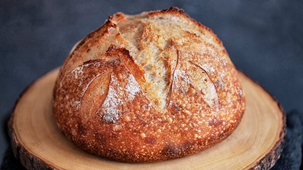 A loaf of sourdough