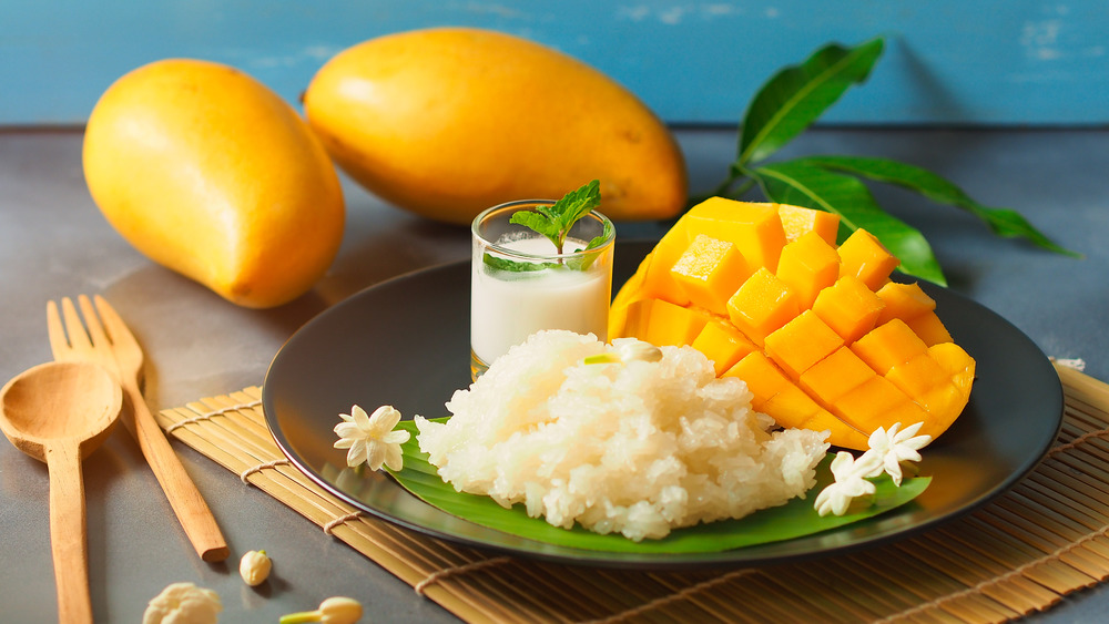 Thai Mango with sticky rice