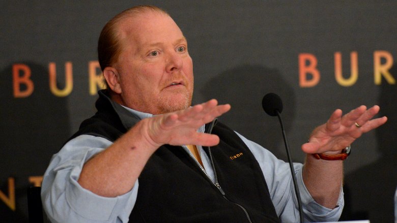 mario batali burned the chew