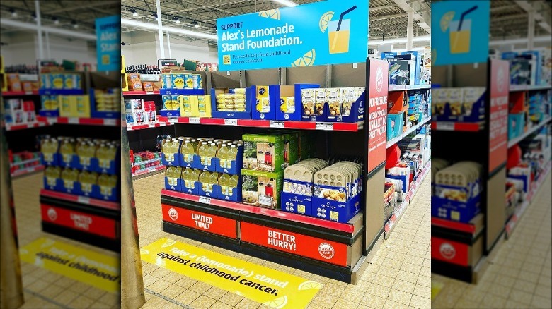 Alex's Lemonade Stand Foundation display