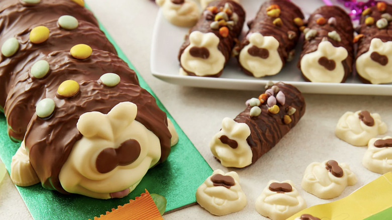 Colin the Caterpillar cakes