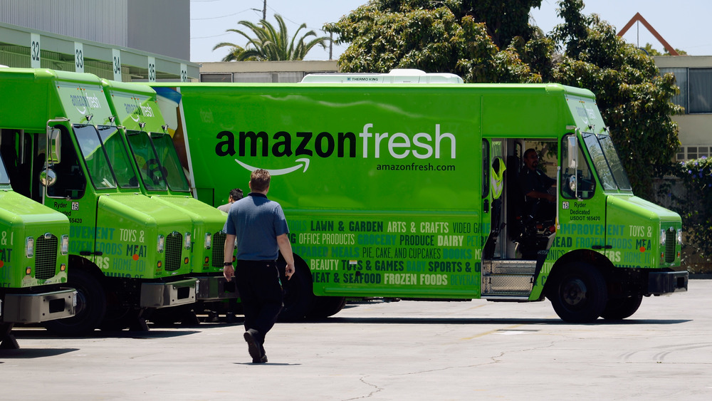 Amazon Fresh Truck