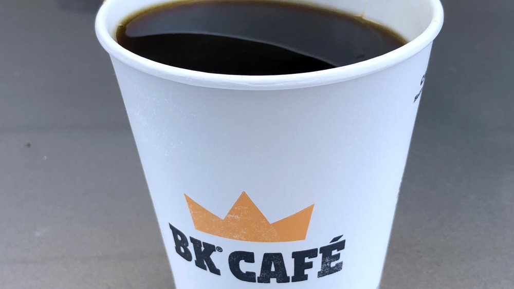 burger king coffee