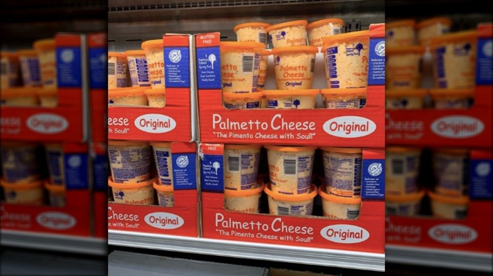 containers of Palmetto Cheese 