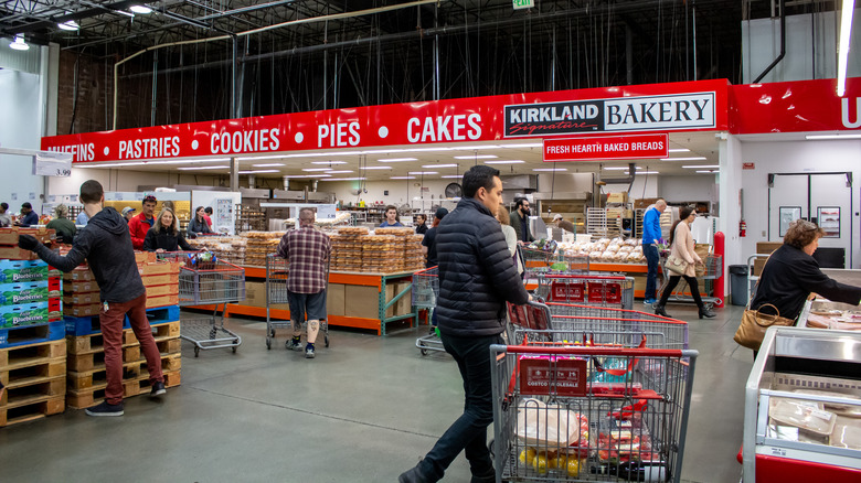 Costco wholesale store bakery section