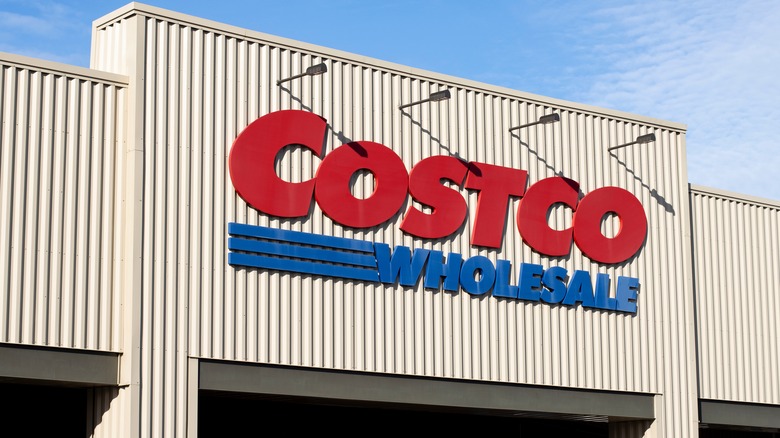 Costco storefront sign