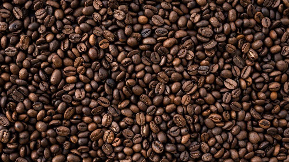 Coffee beans.