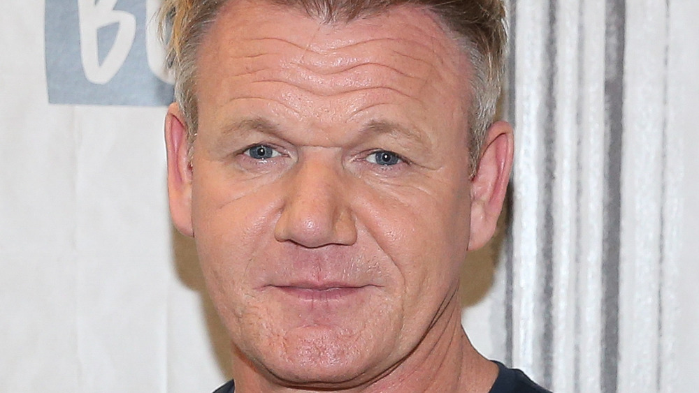 Gordon Ramsay with a small smile