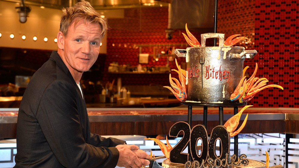 Gordon Ramsay, Hell's Kitchen cake