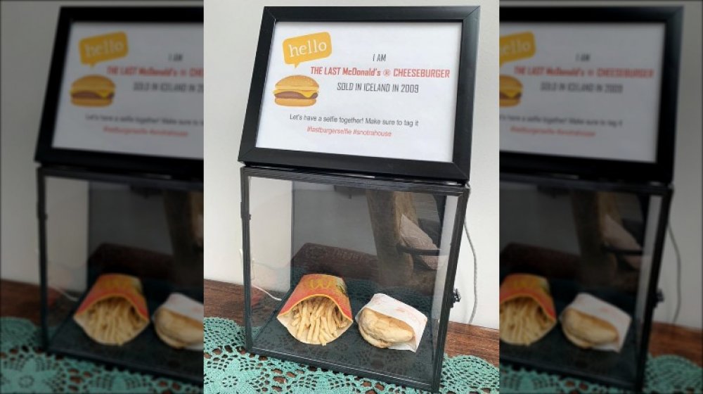 Last McDonald's burger sold in Iceland