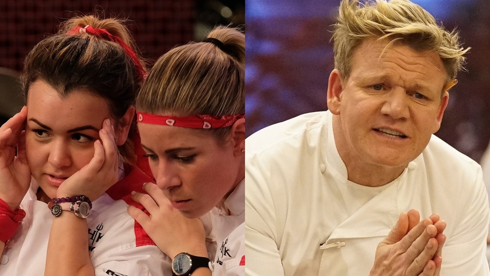 Gordon Ramsay frustrated with Hell's Kitchen contestants