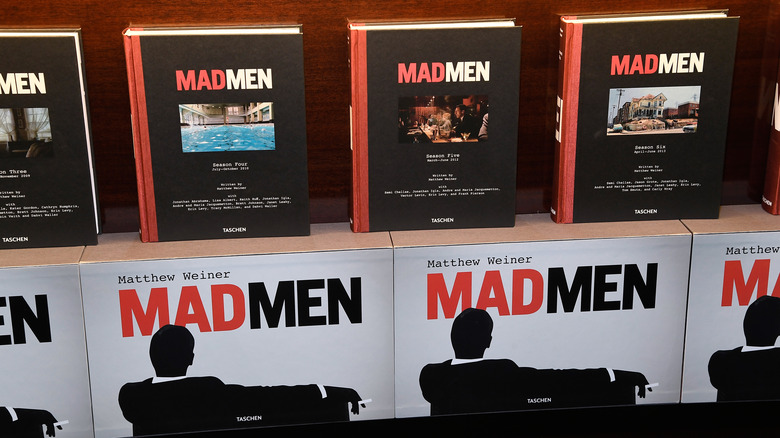 Display of "Mad Men" book