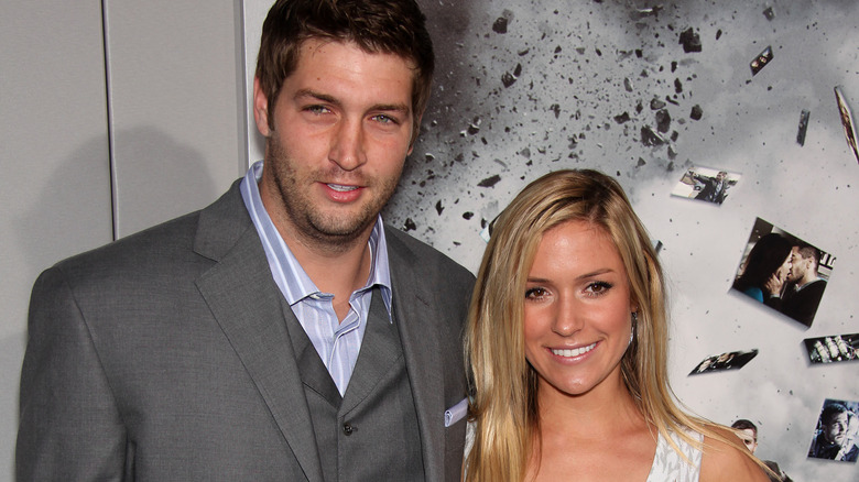 Jay Cutler and Kristin Cavallari smile on red carpet