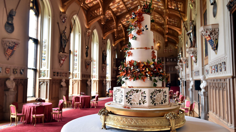 British royal wedding cake