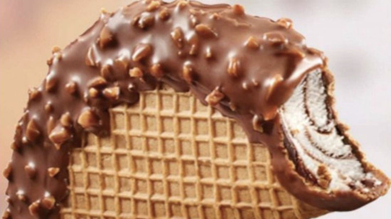 Choco Taco close-up