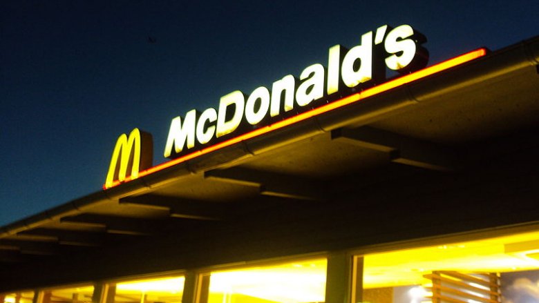 McDonald's signage