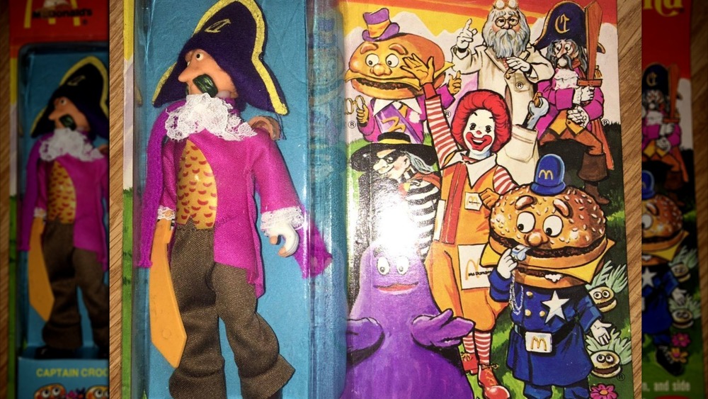 Mcdonaldland figures Ronald McDonald Captain Crook Mayor McCheese