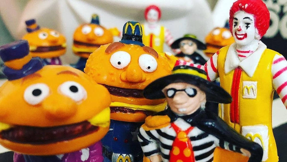 Officer Big Mac and Hamburglar toys