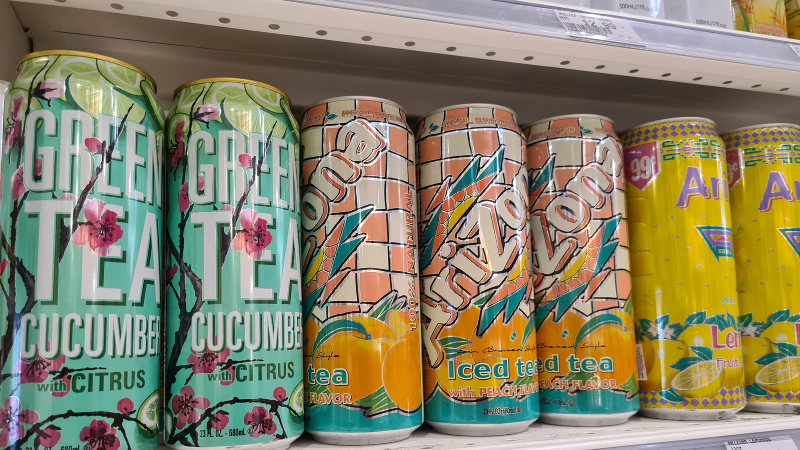 Buy Arizona Iced Tea Peach Can ( 680ml / 23 fl oz )