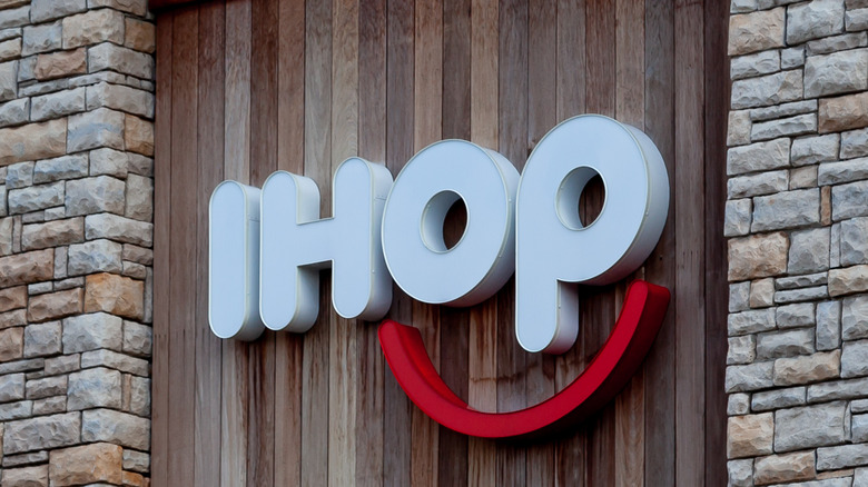 IHOP restaurant sign