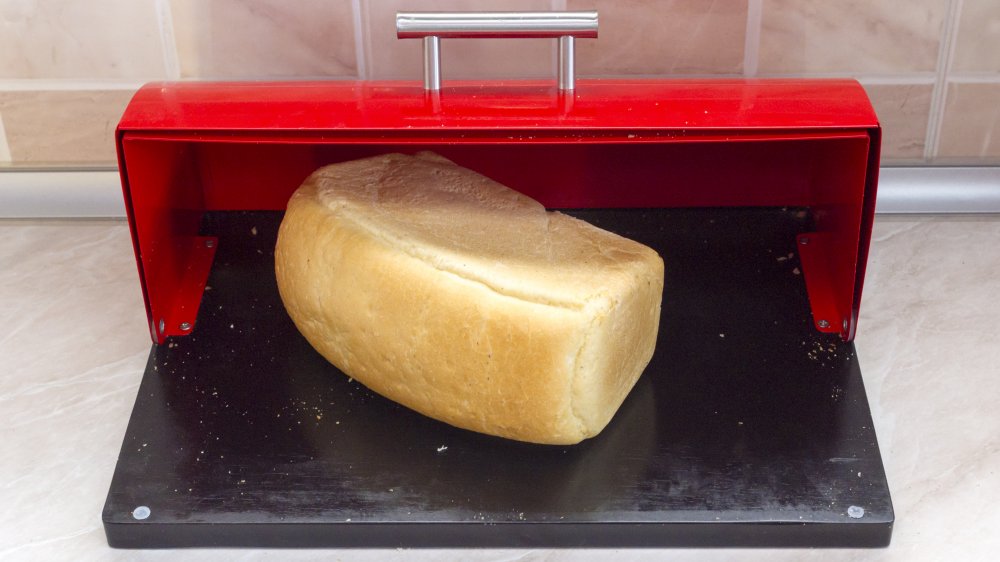 Bread in breadbox