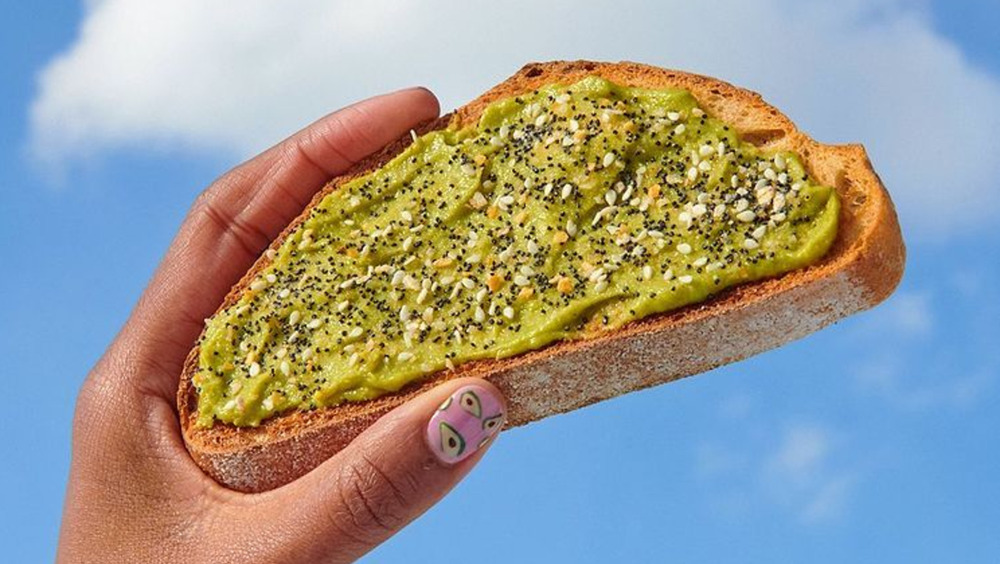 Dunkin' avodaco toast