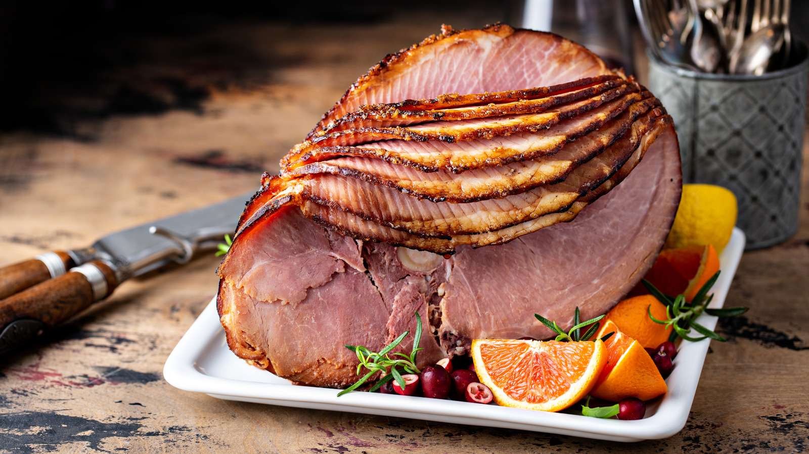 The Real Reason People Eat Ham On Christmas