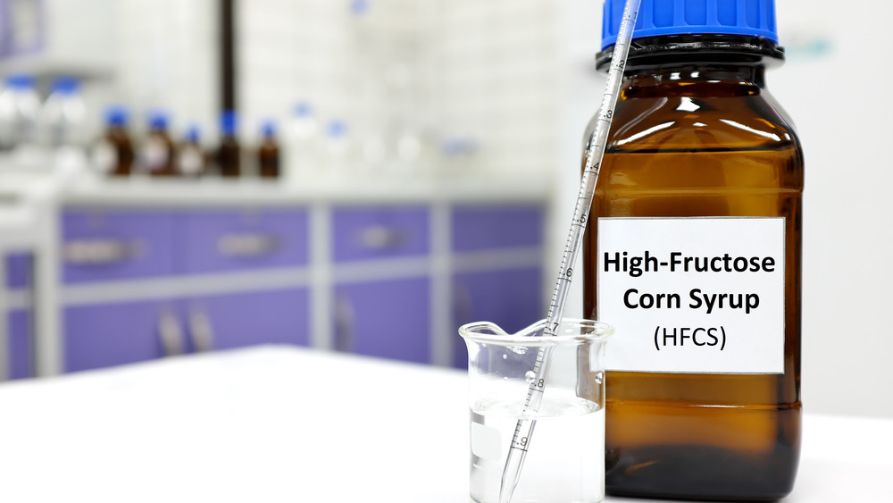 high fructose corn syrup in lab