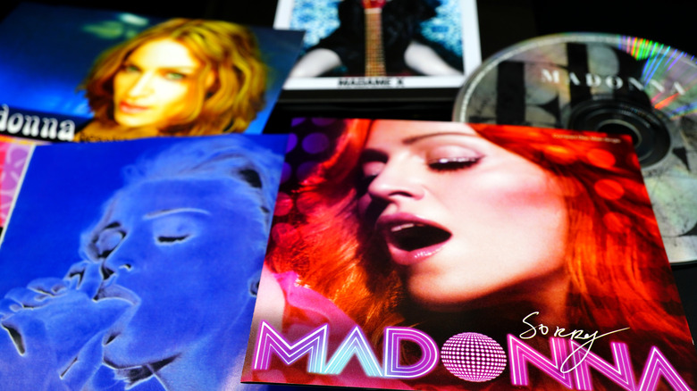 Madonna album covers