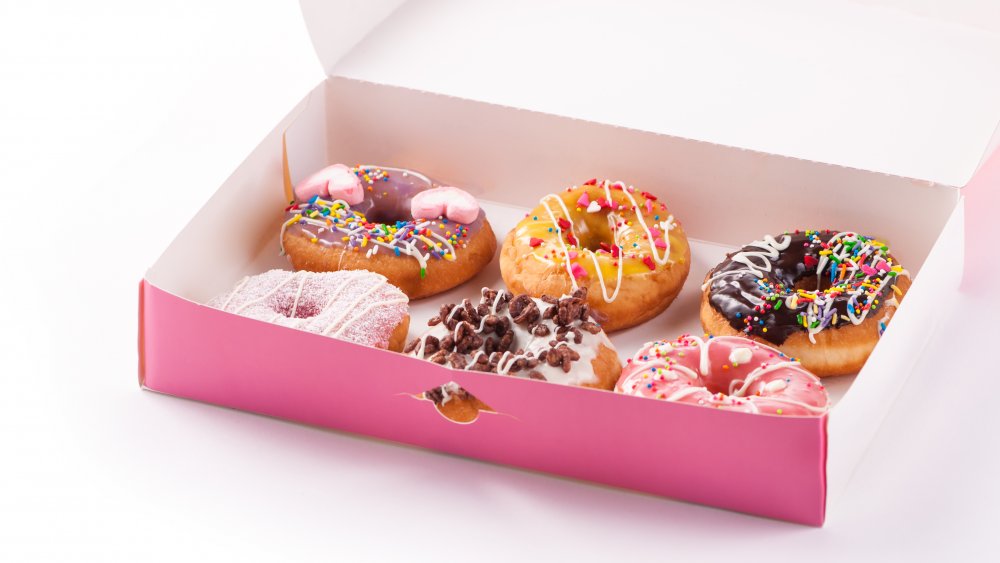 Donuts in box