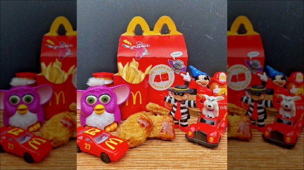 McDonald's Happy Meal with toys