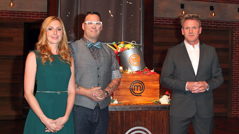 MasterChef judges Christina Tosi, Graham Elliot, and Gordon Ramsay