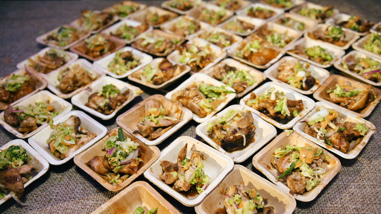 plated food at James Beard Foundation event