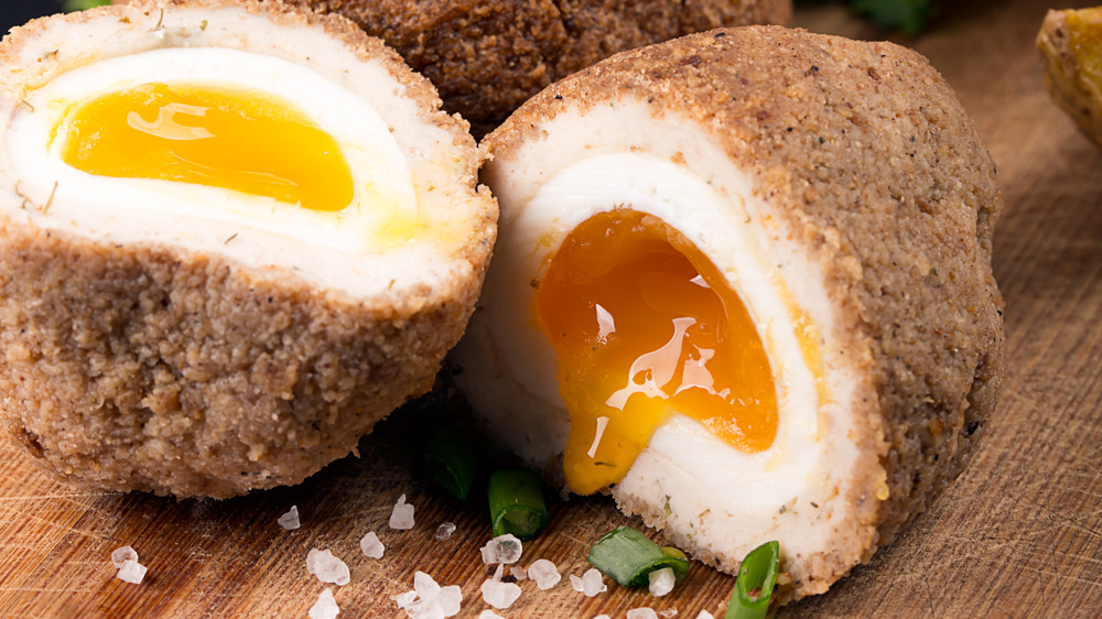 Beaming Scottie bites into his Scotch egg as the U.S.S. Enterprise enters a Tier 2 regulated solar system