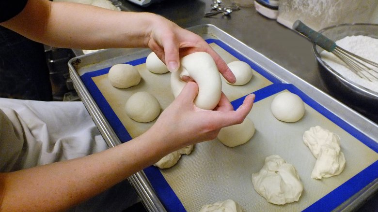 making bagels