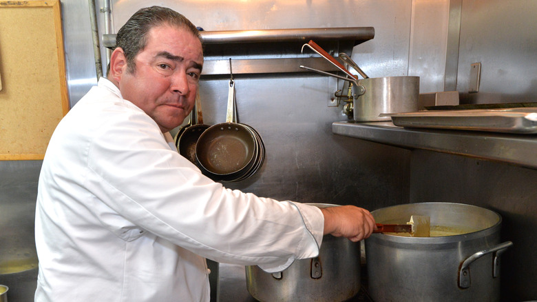 Emeril Lagasse cooking