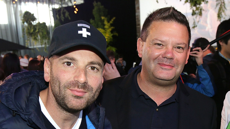 George Calombaris and Gary Mehigan