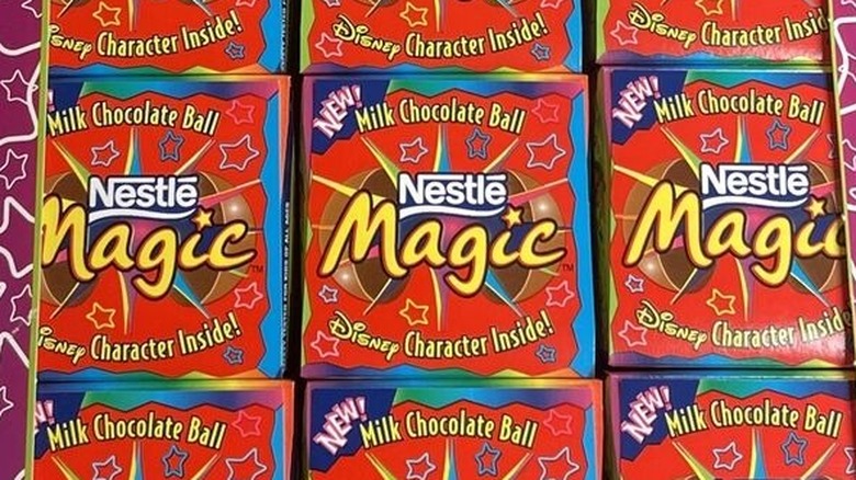 Nestlé Magic Ball packages